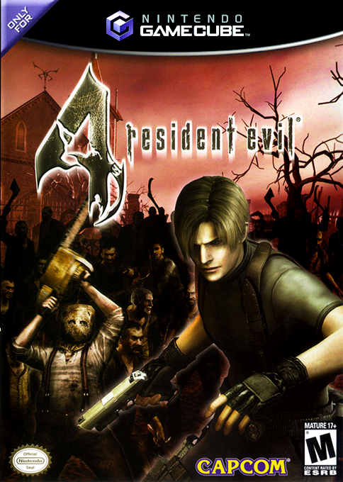 Resident Evil 4 Chainsaw Controller box art for Gamecube